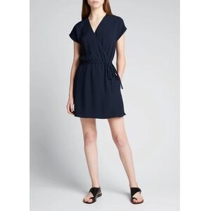 THEORY Rosin Wrap RomperShort-Sleeve Size 12